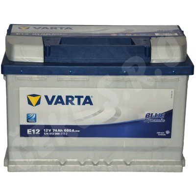 Autobaterie Varta Blue Dynamic 12V 74Ah 680A 574 013 068
