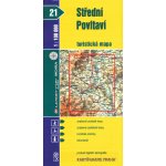 Střední Povltaví turistická mapa 1:100 000 21 – Zboží Dáma