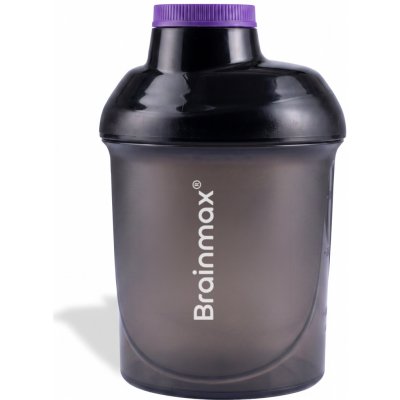 BrainMax plastový shaker (šejkr), černý, 300 ml – Zboží Mobilmania