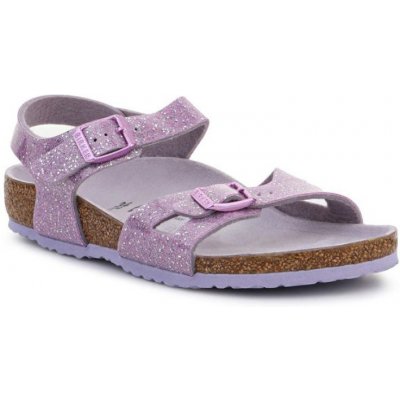 Birkenstock dětské sandály Rio 1022169 Cosmic Sparkle Lavender – Zbozi.Blesk.cz