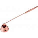 Celokovové Zhášedlo na svíčky růžové zlato, 240x38x38mm – Zboží Mobilmania