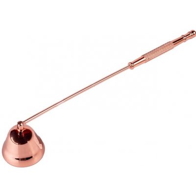 Celokovové Zhášedlo na svíčky růžové zlato, 240x38x38mm – Zboží Mobilmania