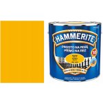 Akzo Nobel Hammerite přímo na rez hladký-žlutý,2,5L – Hledejceny.cz