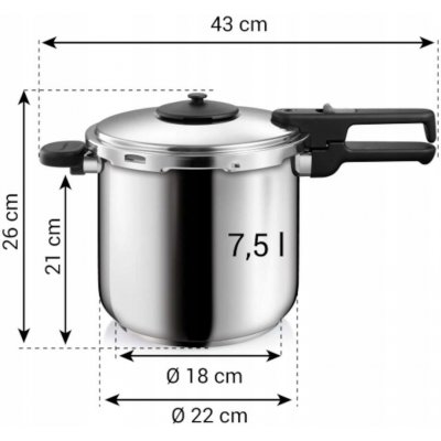 Tescoma GrandCHEF 7,5 l – Zbozi.Blesk.cz