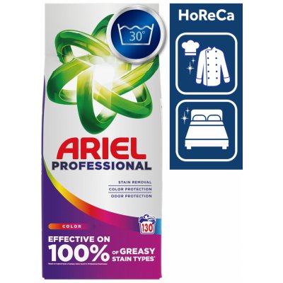Ariel Professional 100 % Color prášek na praní 130 PD 7,15 kg – Sleviste.cz