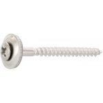 Klempířský vrut s těsnicí podložkou 4.5x40 PZ2, nerez A2 (200 ks) – Hledejceny.cz