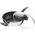 Kolimax CERAMMAX PRO COMFORT s rukojetí a úchytem se skleněnou poklicí granit 26 cm – Zboží Dáma