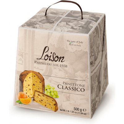 Loison Panettone Classico 500 g – Zbozi.Blesk.cz