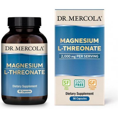Dr.Mercola Magnesium treonát 90 kapslí