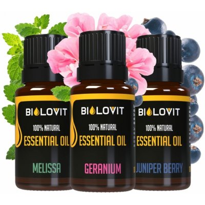 Bilovit Sada esenciálních olejů pro zklidnění 3 x 10 ml – Hledejceny.cz