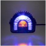 PROFI LED výstražné světlo-oblouk 10-80V modré, 138x126mm – Hledejceny.cz