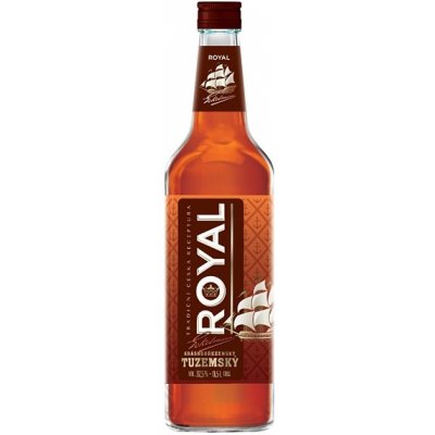 Tuzemák Royal Krásné Březno 37,5% 0,5 l (holá láhev) – Zboží Mobilmania