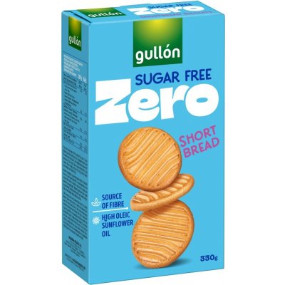 Gullón Shortbread sušenky sugar free 330 g – Sleviste.cz