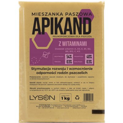 LYSON Apikand/ Beefonda s vitamíny 20x1 kg – Zboží Dáma