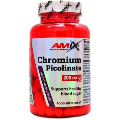 Amix Chrom Chromium Picolinate 100 kapslí – Hledejceny.cz