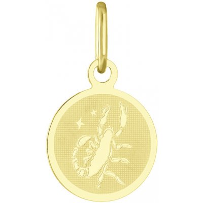 Gemmax Jewelry Zlatý přívěsek Štír měsíční znamení GUPYN 35881