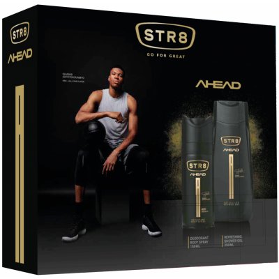 STR8 Ahead deospray 150 ml + sprchový gel 250 ml dárková sada