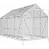 IWHOME DEMETER A101-D 5,93m² alu 201x190x312 cm PC 4 mm + základna IWH-10270003