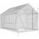 IWHOME DEMETER A101-D 5,93m² alu 201x190x312 cm PC 4 mm + základna IWH-10270003