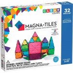 Magna-Tiles 32 Clear průhledná – Zboží Živě