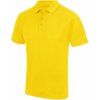 Pánské sportovní tričko Coloured pánská funkční polokošile slunečná žlutá