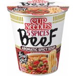 Nissin Cup Noodles Beef 64bg – Zboží Dáma