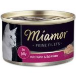Miamor Cat Filet kuře šunka jelly 100 g – Hledejceny.cz
