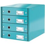 Leitz box Click & Store 3 zásuvky modrý – Hledejceny.cz