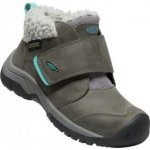 Keen Kootenay IV Mid Wp Youth steel grey/porcelain – Zboží Mobilmania