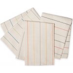 SCANquilt LEN proužky černočervená 50 x 50 cm – Hledejceny.cz