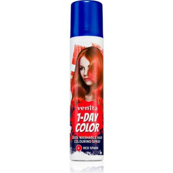 Venita 1-Day Color jednodenní barvicí sprej na vlasy červená jiskra 50 ml