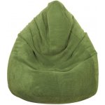 Toffel Sedací vak MAXI COMFORT Plyš 125x95 cm Vzor: zelená – Sleviste.cz