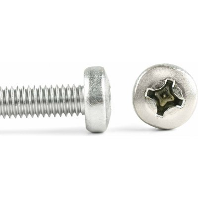 Šroub půlk. hl. kříž nerez A2, DIN 7985 - M2.5x12 – Hledejceny.cz