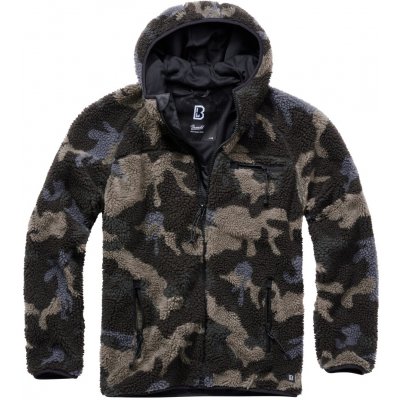 Brandit Teddyfleece Worker Jacket Darkcamo – Zboží Dáma