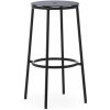 Barová židle Normann Copenhagen Circa Barstool 75 cm kovová blak aluminium