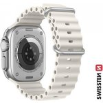 Swissten řemínek pro Apple Watch silikonový - marine straps 42 44 45 49 mm kamenně šedý 46000403 – Hledejceny.cz