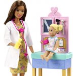 Mattel Barbie Povolání herní set s panenkou Pediatrička – Zbozi.Blesk.cz