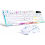 MageGee Keyboard&Mouse Combo US K1-W – Zboží Živě