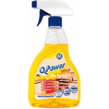 Q-Powers čistič na kuchyně rozprašovačem 500 ml