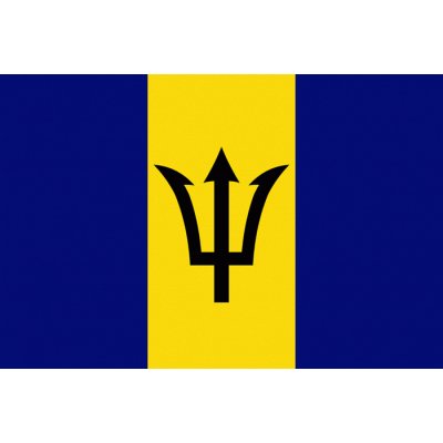 Státní vlajka Barbados tištěná venkovní Alerion – Hledejceny.cz