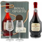 Royal Oporto 10y 20% 0,75 l (dárkové balení 2 sklenice) – Hledejceny.cz