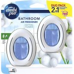 Ambi Pur Bathroom náhradní náplň Cotton Flower DUOPACK 2 x 7,5 ml – Sleviste.cz