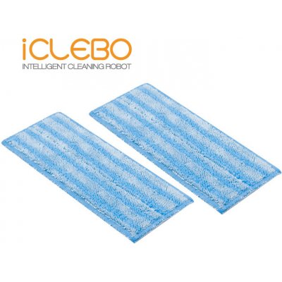 iClebo Home, Smart mopovací textile z mikrovlákna 2 ks – Zbozi.Blesk.cz