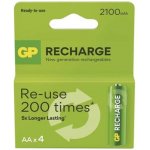 GP Recharge 2100 AA 4 ks 1032224211 – Zboží Živě