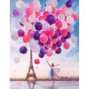 Diamantové malování Norimpex Diamantové malování 5D Balloons in Paris 783707