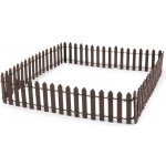 Stoklasa Dřevěný plot tvarovatelný 90 cm Balení: 1 ks, Varianta: 3 (5 cm) hnědá 3 (5 cm) hnědá – Zboží Dáma