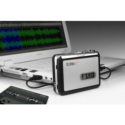 Pouzdro Technaxx Digitape - převod audio kazet do MP3 formátu DT-01