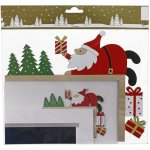 Gerd Rodermund Rohová dřevěná dekorace Santa, barevná, 23,5 x 19 cm – Hledejceny.cz