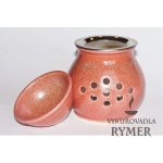 Rymer vykuřovací pícka a aroma lampa lososová efektní 10 cm – Zboží Dáma