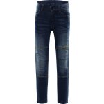 Alpine Pro Chizobo 2 dětské jeansové kalhoty KPAR159677 estate blue – Hledejceny.cz